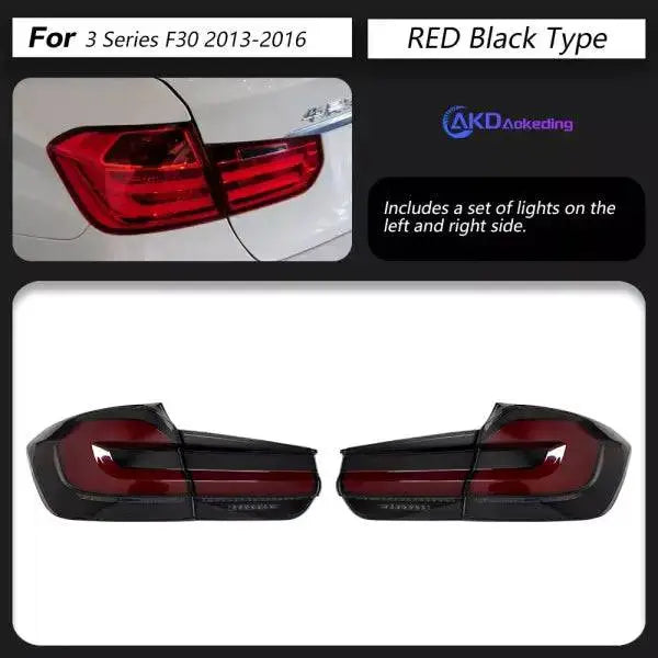 Car Lights for BMW F30 LED Tail Light 2013-2018 F35 F80 3D