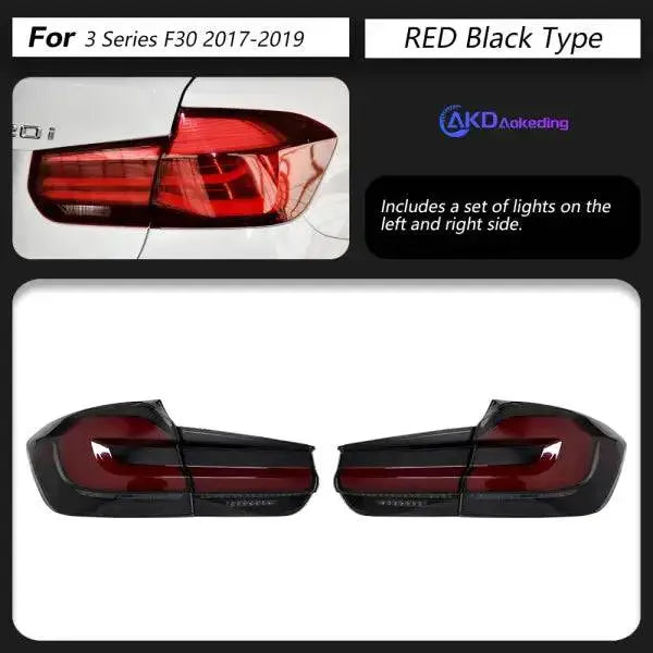 Car Lights for BMW F30 LED Tail Light 2013-2018 F35 F80 3D