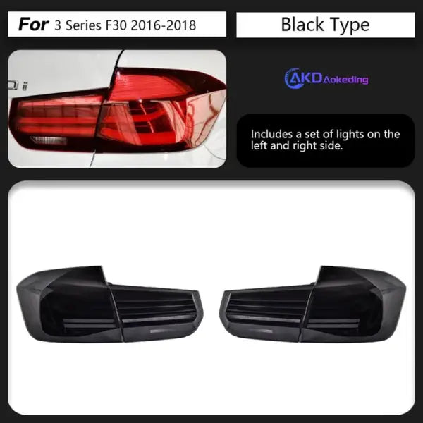 Car Lights for BMW F30 LED Tail Light 2013-2018 F35 F80 3D Rear Lamp 318I 320I 325I 330I 335I DRL Signal