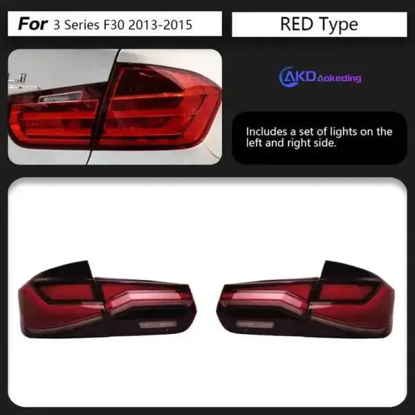 Car Lights for BMW F30 LED Tail Light 2013-2018 F35 F80 3D