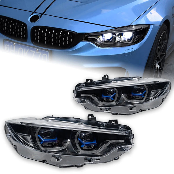 Car Lights for BMW F32 LED Headlight 2012-2019 Laser Style DRL 425I 428I 430I 435I Signal Head Lamp Automotive