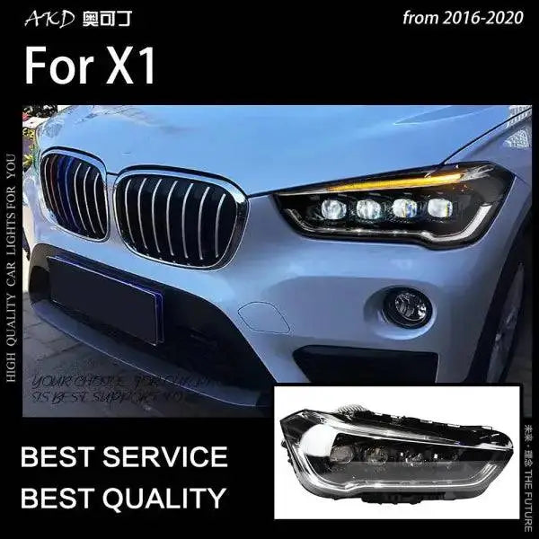 Car Lights for BMW X1 LED Headlight Porjector Lens