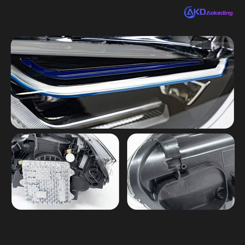 Car Lights for BMW X1 LED Headlight Porjector Lens 2017-2021 F48 Head Lamp F49 Front DRL Signal Automotive