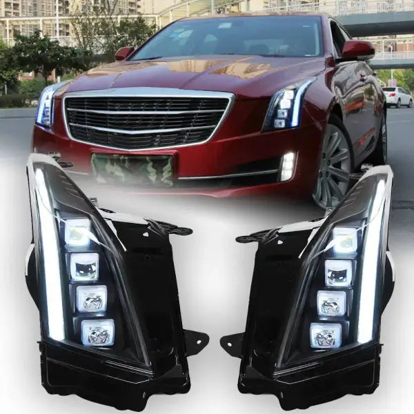 Car Lights for Cadillac ATS LED Headlight Projector Lens