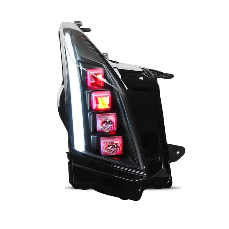 Car Lights for Cadillac ATS LED Headlight Projector Lens 2014-2020 Head Lamp Front DRL Dynamic Signal Automotive