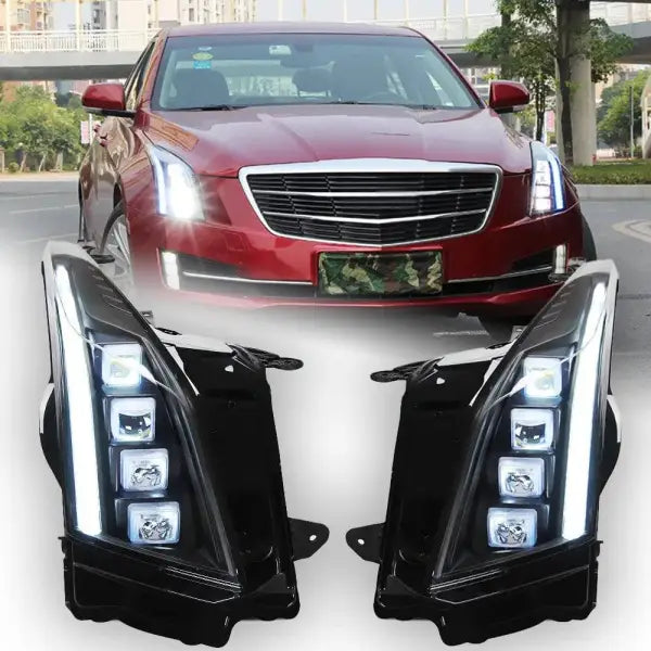 Car Lights for Cadillac ATS LED Headlight Projector Lens