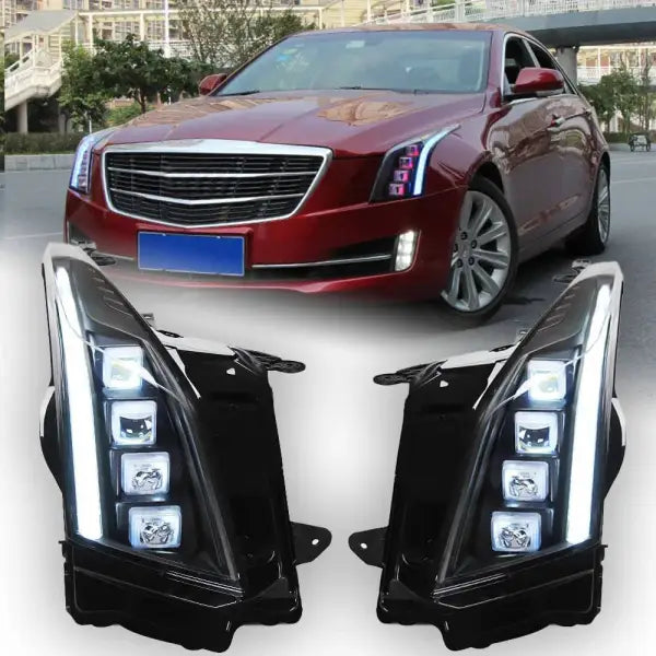 Car Lights for Cadillac ATS LED Headlight Projector Lens