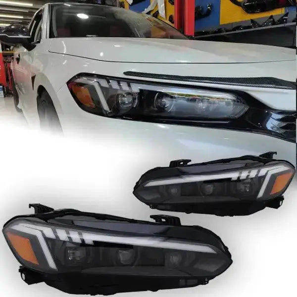 Car Lights for Honda Civic Headlights 2021-2022 LED