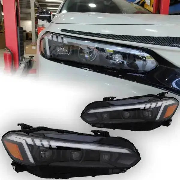 Car Lights for Honda Civic Headlights 2021-2022 LED