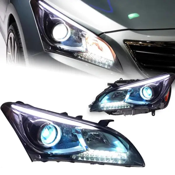 Car Lights for Hyundai MISTRA LED Headlight Projector 2013-2016 Headlights DRL Head Lamp Dynamic Signal