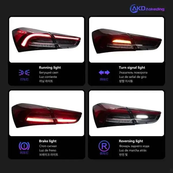 Car Lights for Maserati Ghibli LED Tail lamp light