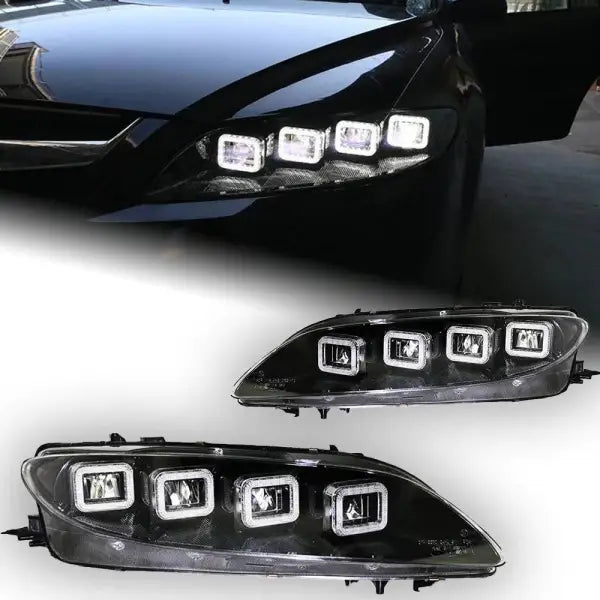 Car Lights for Mazda 6 LED Headlight Projector Lens