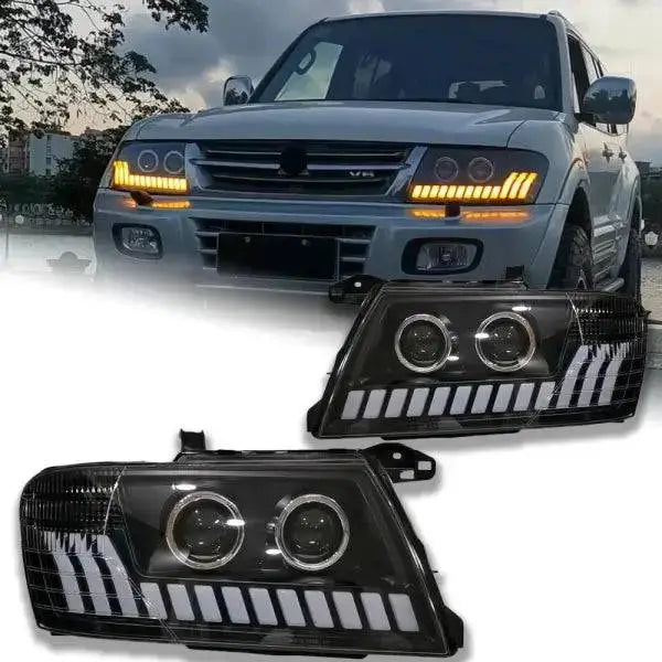 Car Lights for Mitsubishi Pajero V73 LED Headlight