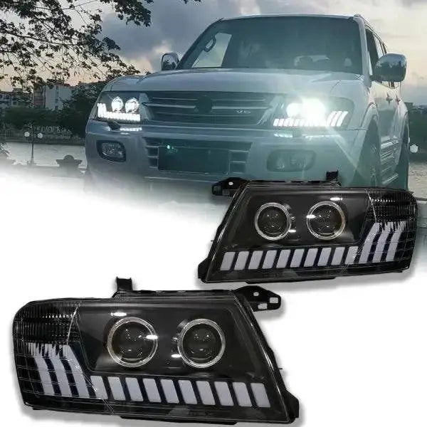 Car Lights for Mitsubishi Pajero V73 LED Headlight