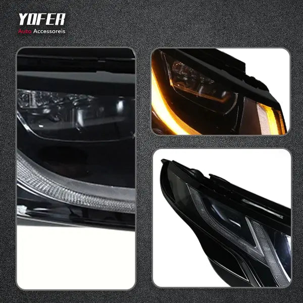 Car Lights for Range Rover Evoque 2013-2017 Dynamic Information Turn Signal LED Headlights Automotive