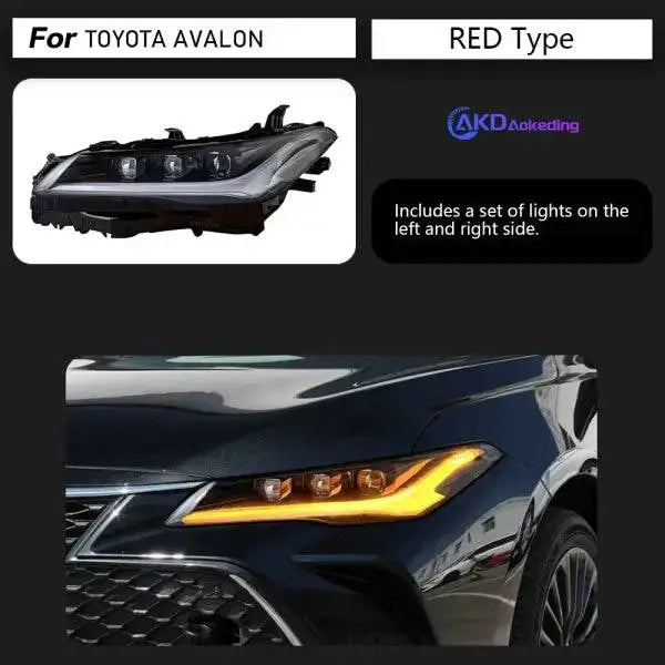 Car Lights for Toyota Avalon LED Headlight Projector Lens