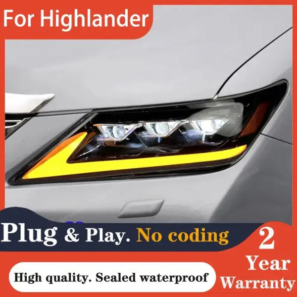 Car Lights for Toyota Camry Camry V50 LED Headlight 2012-2014 Head Lamp Drl Projector Lens Automotive