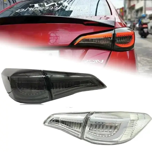 Car Lights for Toyota Vios LED Tail Light 2018-2023 Rear Lamp Vios DRL Signal