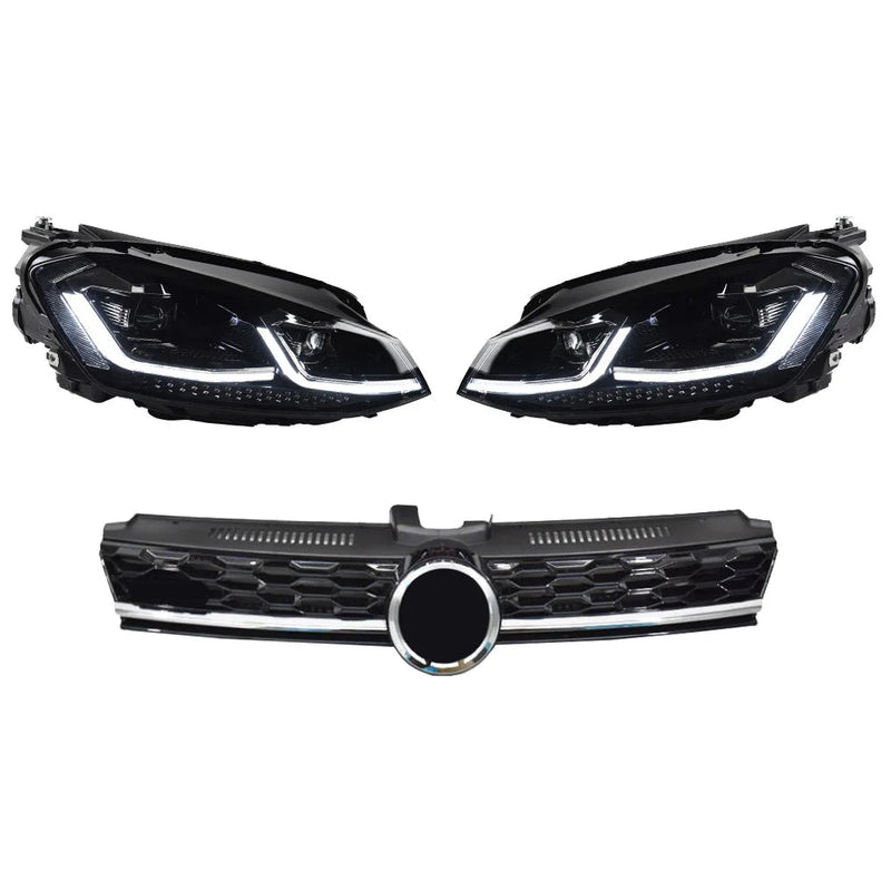 Car Lights for VW Golf 7 LED Headlight Projector 2013-2020 Golf 7.5 Headlights DRL Head Lamp Dynamic Signal