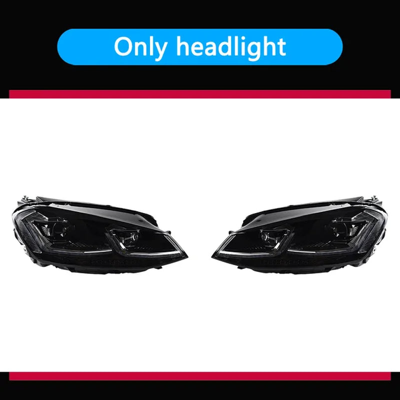 Car Lights for VW Golf 7 LED Headlight Projector 2013-2020 Golf 7.5 Headlights DRL Head Lamp Dynamic Signal