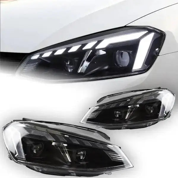 Car Lights for VW Golf 7 LED Headlight Projector