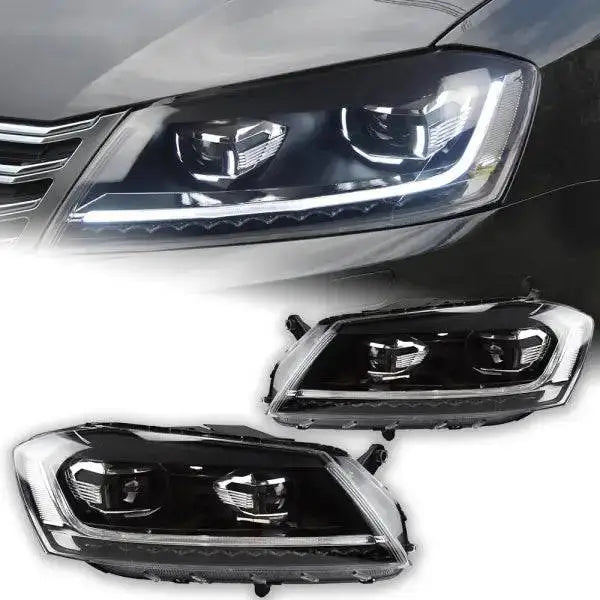 Car Lights for VW Passat B7 LED Headlight Projector Lens