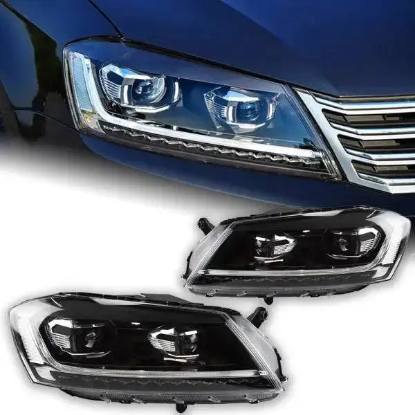 Car Lights for VW Passat B7 LED Headlight Projector Lens