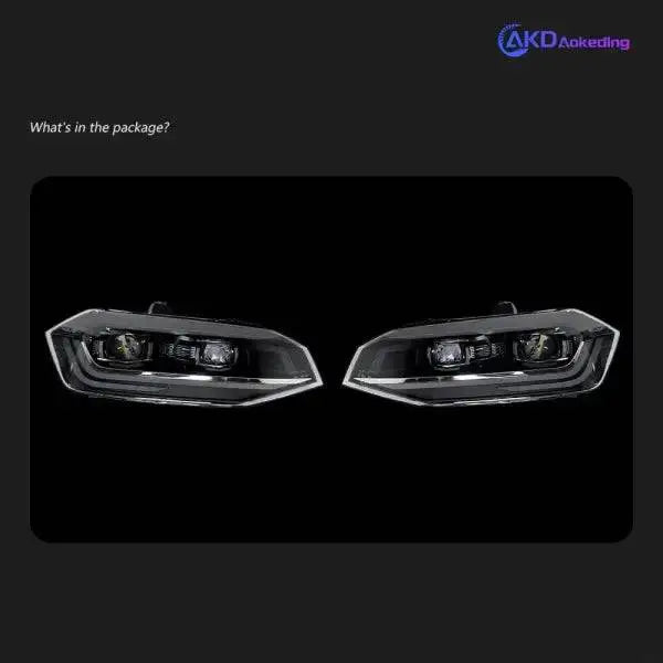 Car Lights for VW Polo LED Headlight Projector Lens