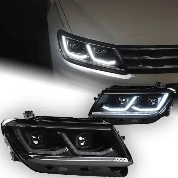 Car Lights for VW Tiguan LED Headlight Projector Lens