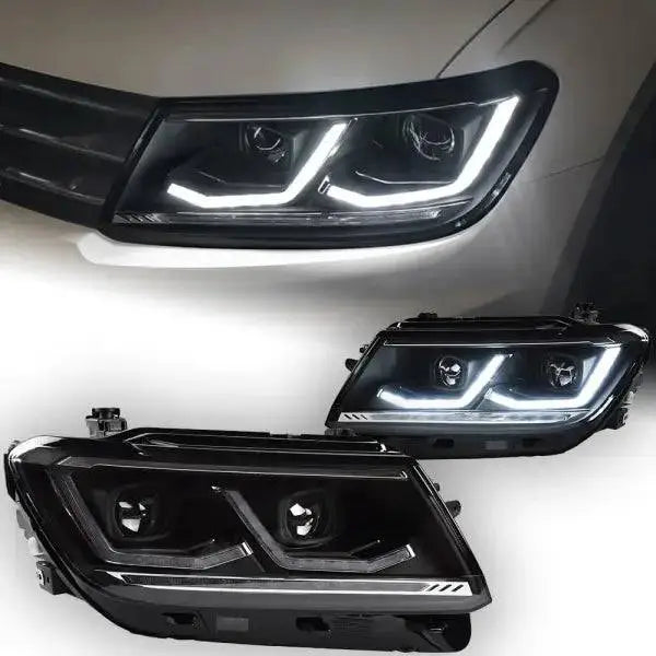 Car Lights for VW Tiguan LED Headlight Projector Lens