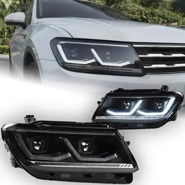 Car Lights for VW Tiguan LED Headlight Projector Lens