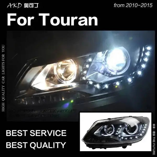 Car Lights for VW Touran LED Headlight 2010-2015 Touran