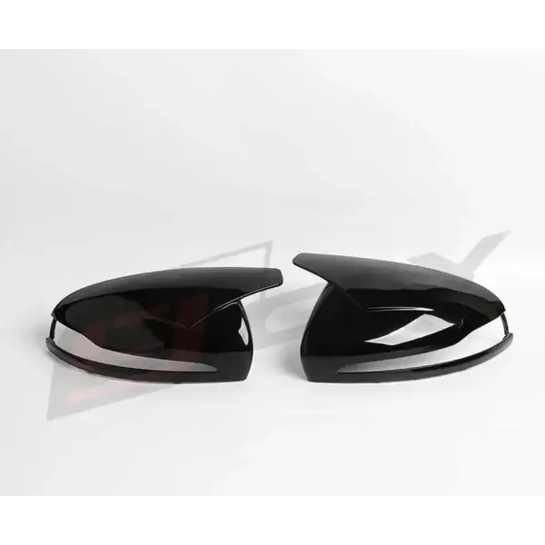 Car Mirror Cover for Benz C-Class W205 E-Class W213 Mirror Cover Gloss Black 2015-2021