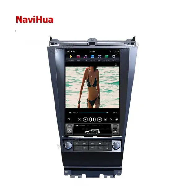 Car Multimedia System GPS Navigation 12.1 Inch Vertical Scree Android Car DVD Audio Player for Honda Accord 7 2003-2007