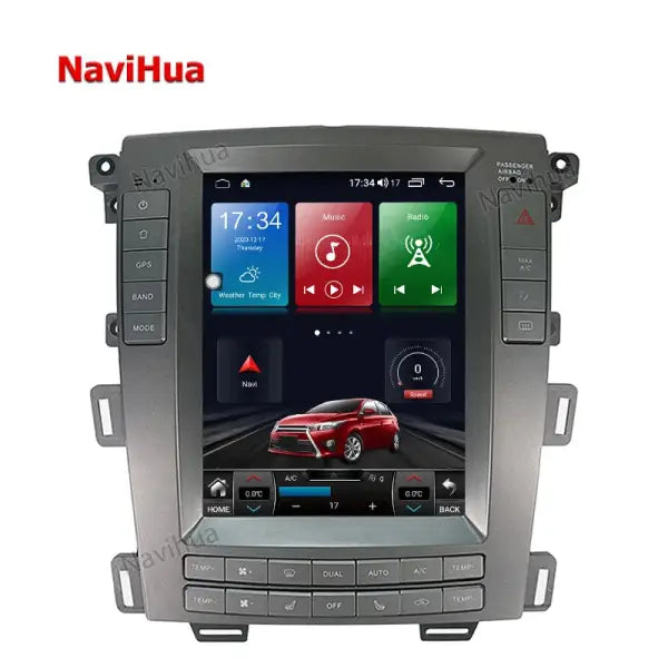 Car Navigation Radio Multimedia System Auto Electronics Android 10 8 Core GPS DSP Car Video DVD Player for Ford Edge