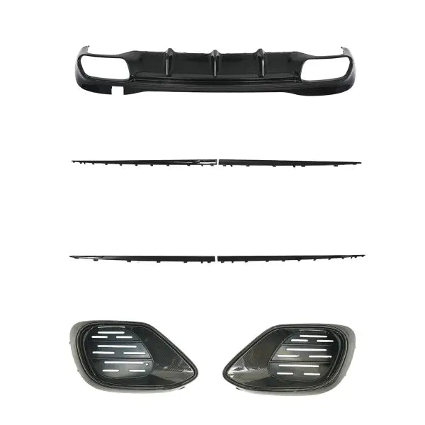 Car Parts New Developed W223 S63 AMG Style Rear Diffuser Carbon Fiber Parts for 21+ S-Class
