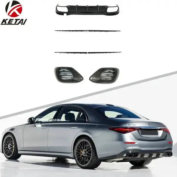 Car Parts New Developed W223 S63 AMG Style Rear Diffuser