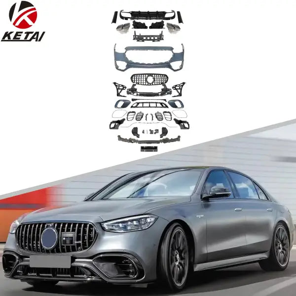 Car Parts S63 AMG Style Auto Body Kit for for Mercedes-Benz W223 S-Class Sport Upgraded S63 AMG Body