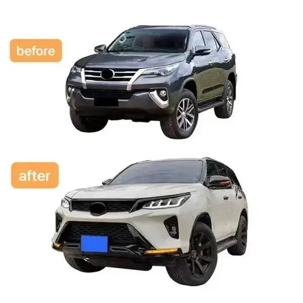 Car Parts for Toyota Fortuner Body Kit Upgrade 2021 Car