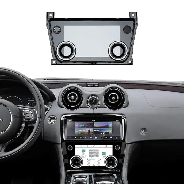 Car Radio Air Conditioning Panel Android Auto GPS DSP Stereo Multimedia Player AC Panel for Jaguar XJ XJL XJR 2010-2019