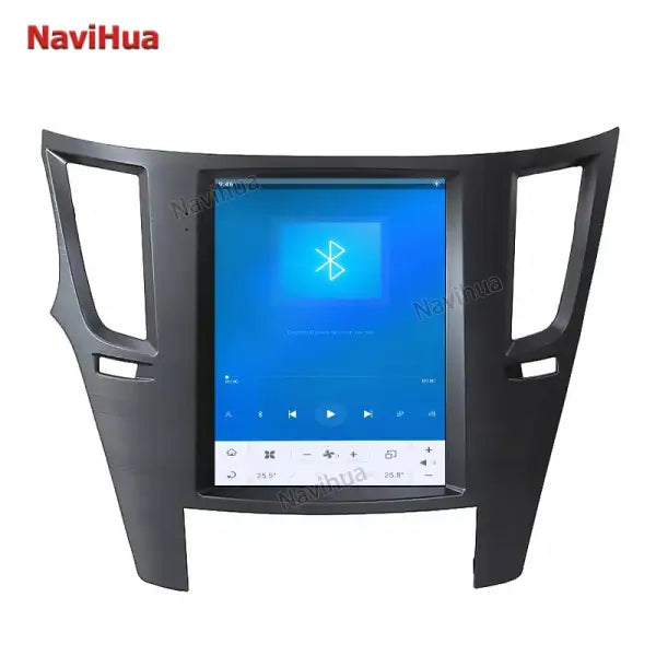 Car Radio Dvd Player Black Vertical Android 9 10.4 Inch Car Multimedia System for Tesla Style for Subaru for Legacy