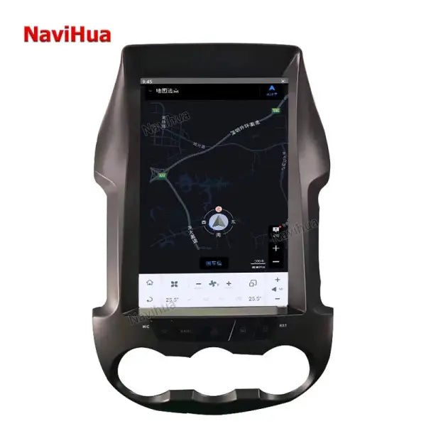 Car Radio for Ford Ranger 2011-2014 GPS Navigation Built-In Carplay Android Radio for Car Head Unit Monitor New Upgrade