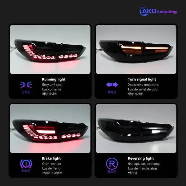 Car Rear lamp light for Mazda 6 LED Tail Light 2012-2020