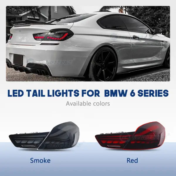 Car Rear Lamps Assembly F06 F12 F13 DRL Start up Animation 2013-2017 LED Tail Lights for EMW 6 Series