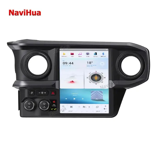 Car Stereo Multimedia System Vertical Screen Android Car Radio GPS Navigation for Tesla Style Toyota Tacoma 2016-2022