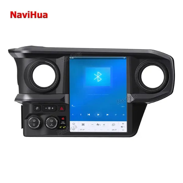 Car Stereo Multimedia System Vertical Screen Android Car Radio GPS Navigation for Tesla Style Toyota Tacoma 2016-2022