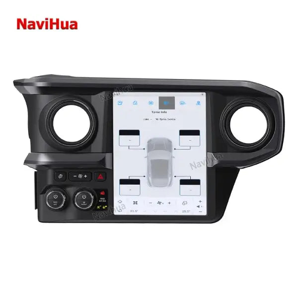 Car Stereo Multimedia System Vertical Screen Android Car Radio GPS Navigation for Tesla Style Toyota Tacoma 2016-2022