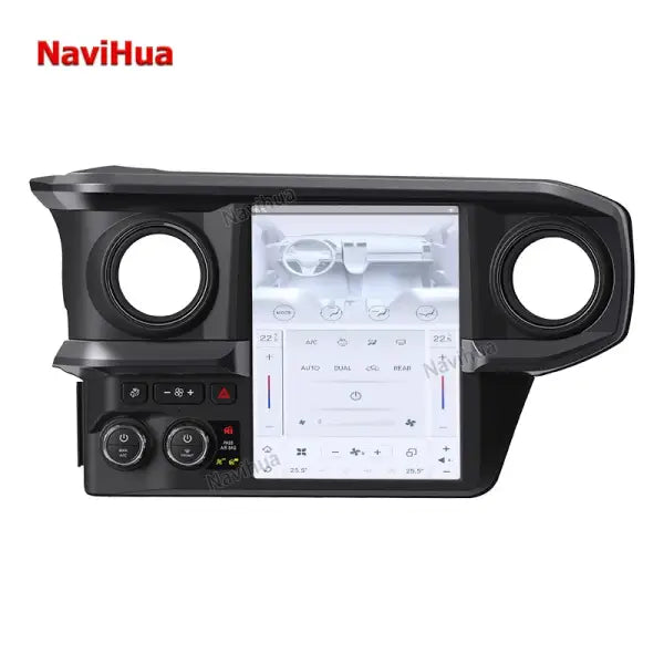 Car Stereo Multimedia System Vertical Screen Android Car Radio GPS Navigation for Tesla Style Toyota Tacoma 2016-2022