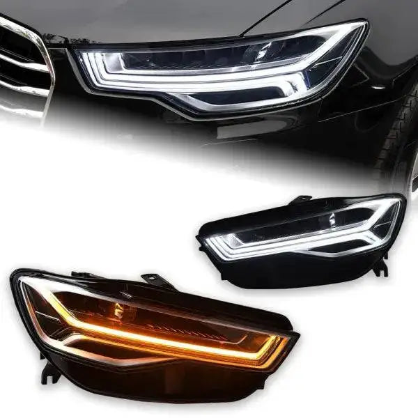 Car Styling for A6 Headlights 2012-2018 Upgrade A6L All LED