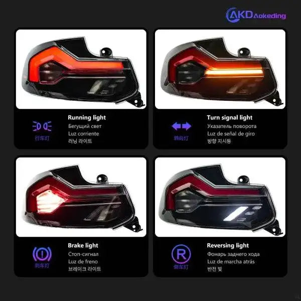 Car Styling for BMW 2 Series F22 Tail Lights F21 Design LED